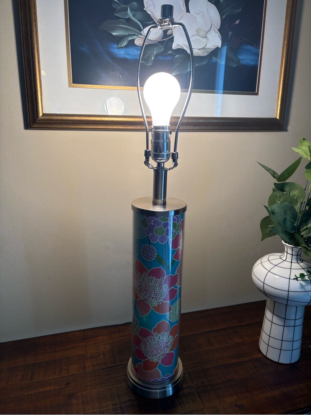Vintage- Inspired Modern Table Lamp - Picture 4 of 5